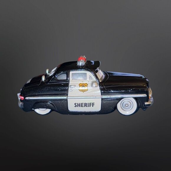 Disney Cars Radiator Springs Classic Sheriff Toy Diecast Car A17 - Picture 3 of 8